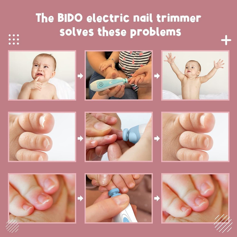 👶 Baby Nail Trimmer | Electric Baby Nail Trimmer – Safe & Gentle - NuroHub