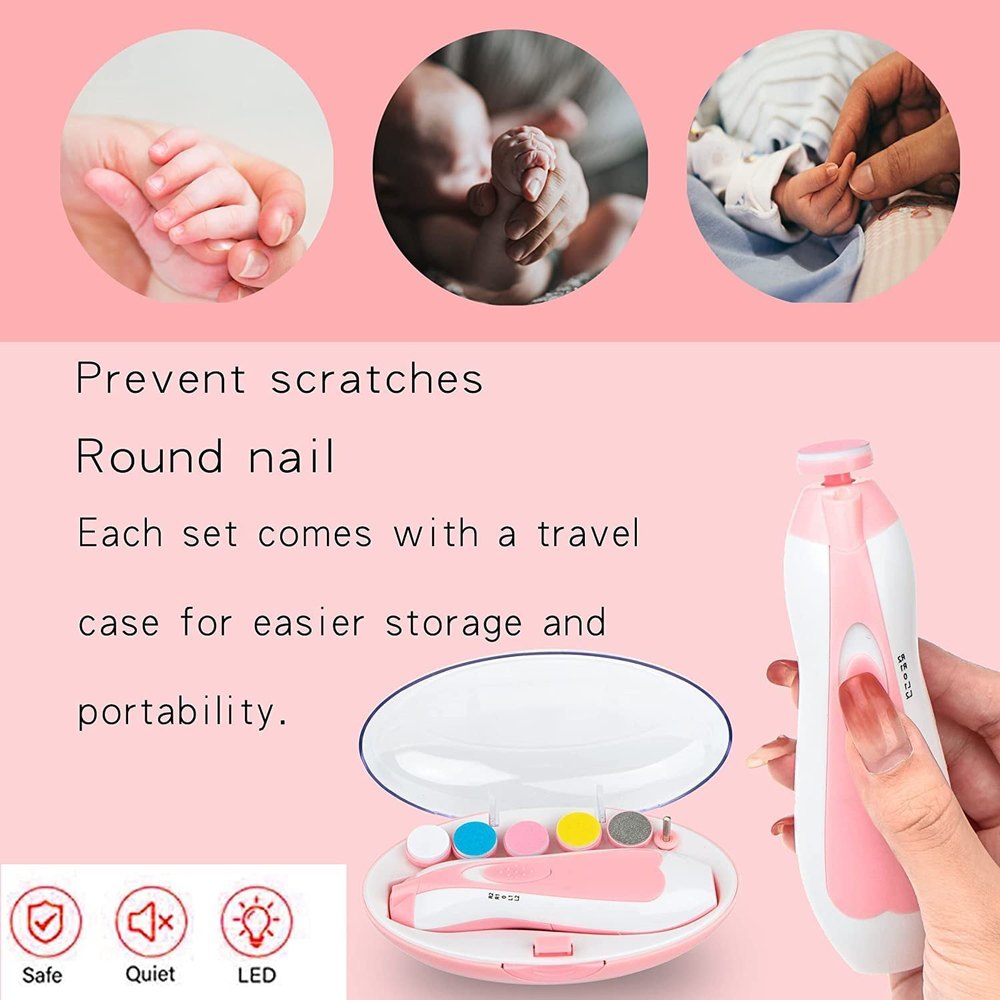 👶 Baby Nail Trimmer | Electric Baby Nail Trimmer – Safe & Gentle - NuroHub