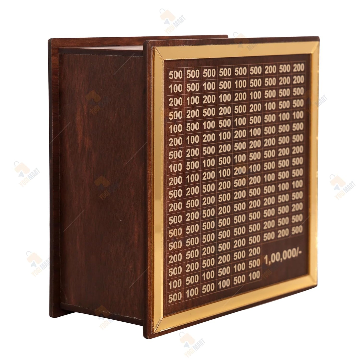 Wooden Savings Challenge Piggy Bank - NuroHub
