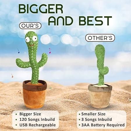 LED Musical Dancing & Mimicry Cactus Toy - NuroHub