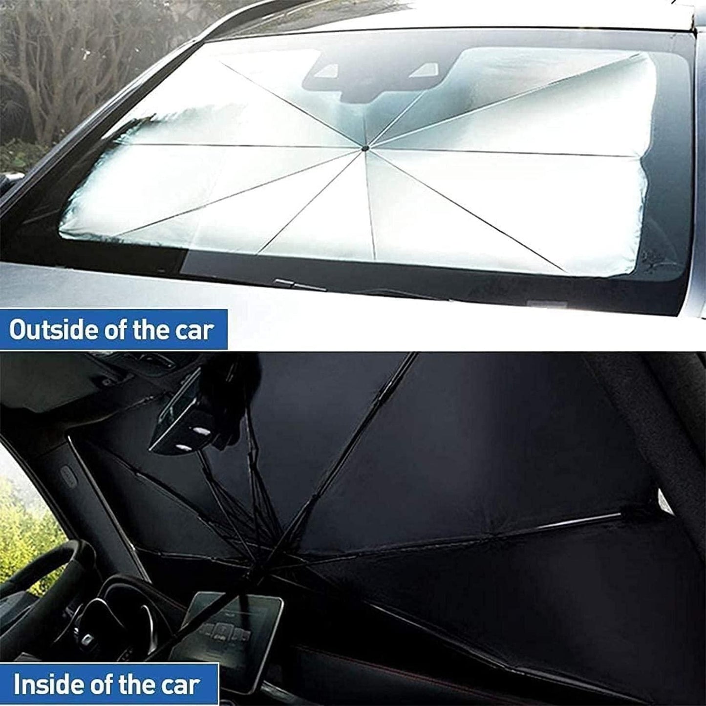 Car Windshield Sun Shade Umbrella - NuroHub