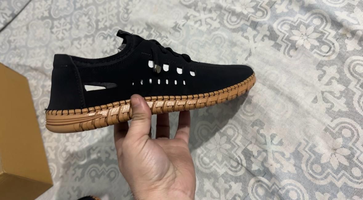 Men's Stylish Laser Cut Tan Casual Shoes - NuroHub