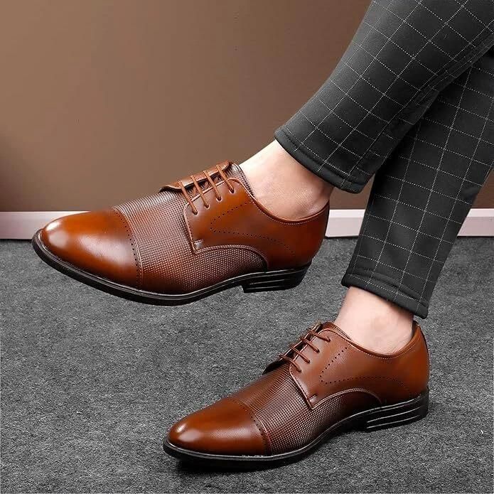 Men's Formal Shoes Brown - NuroHub