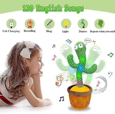 LED Musical Dancing & Mimicry Cactus Toy - NuroHub