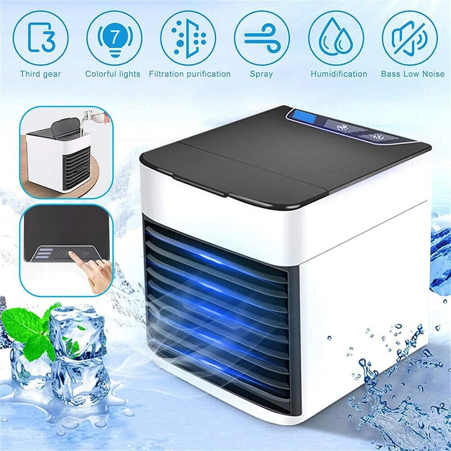 Mini Air Conditioner Air Cooler - NuroHub