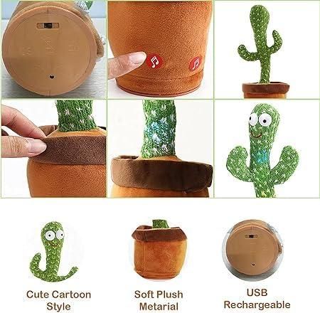 LED Musical Dancing & Mimicry Cactus Toy - NuroHub