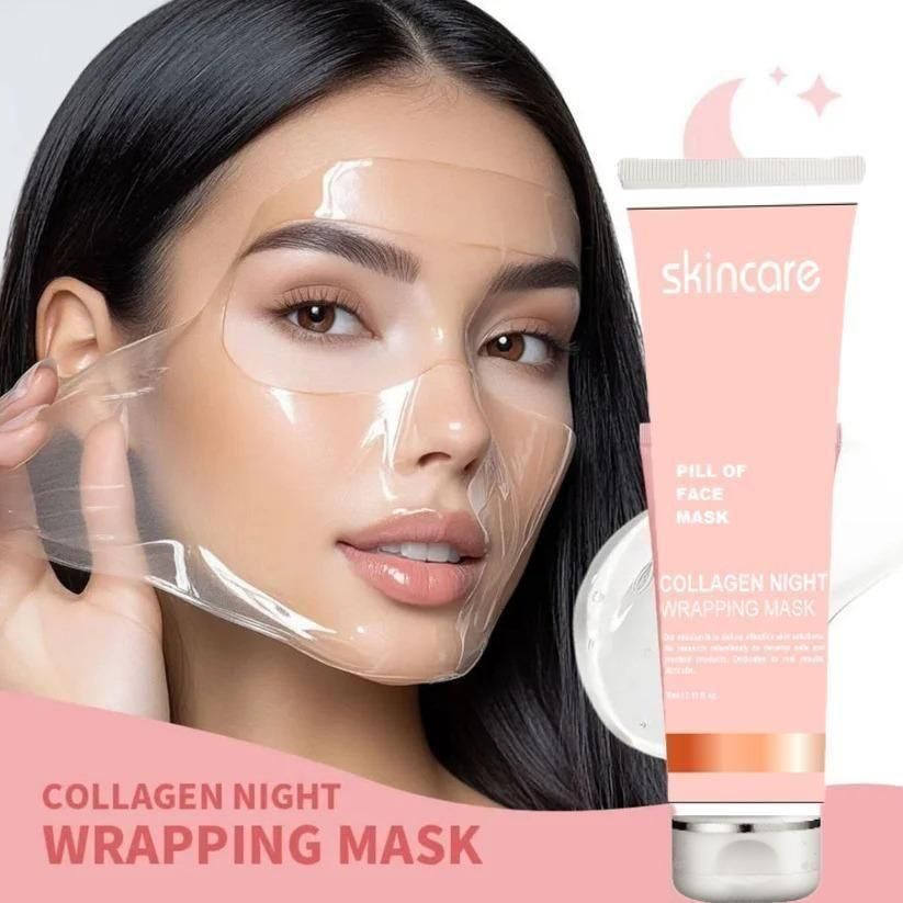 Collagen Night Wrapping Peel Off Mask Pack of 2 - NuroHub