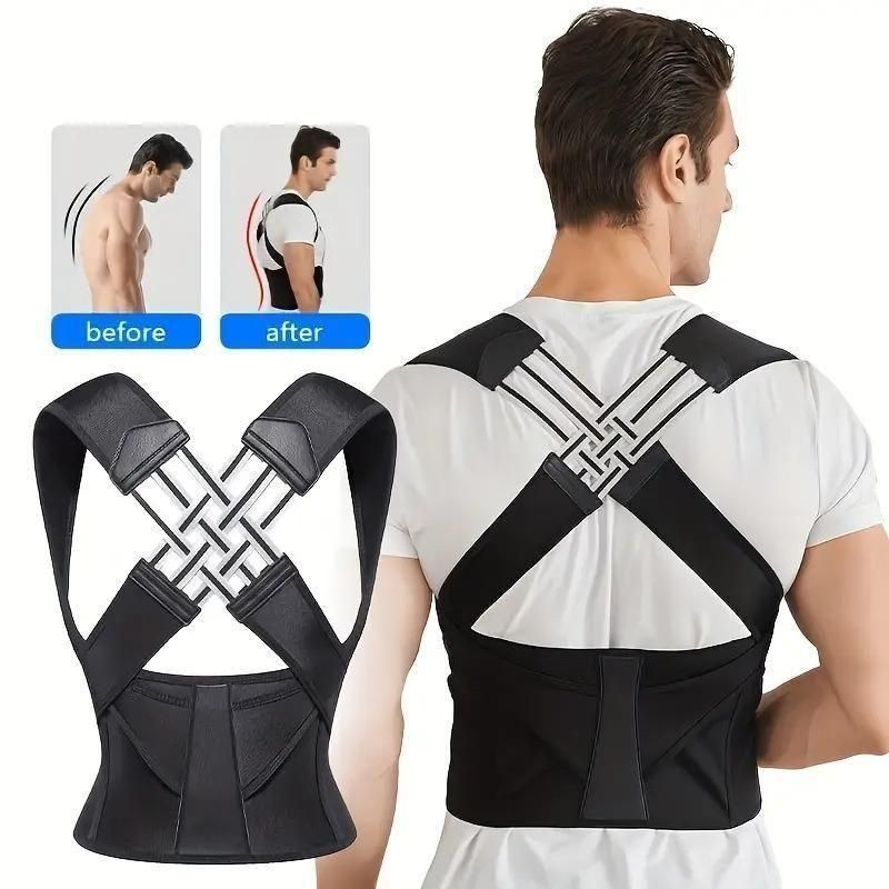 Adjustable Back Posture Corrector/ Slouching Relieve Pain Belt Women Men - NuroHub
