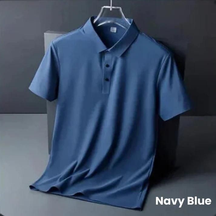 Poly Matte Solid Half Sleeves Mens Polo T-Shirt Pack Of 4 - NuroHub