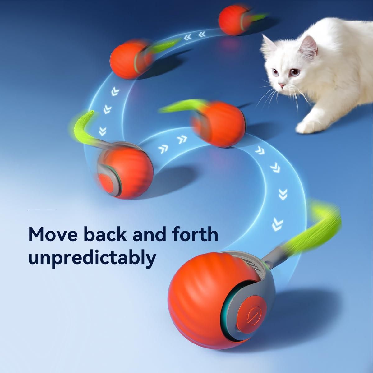 Rolling Ball Cat Toy - NuroHub