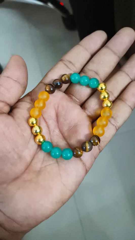 Natural Money Beads Bracelet (Pack of 1) - NuroHub
