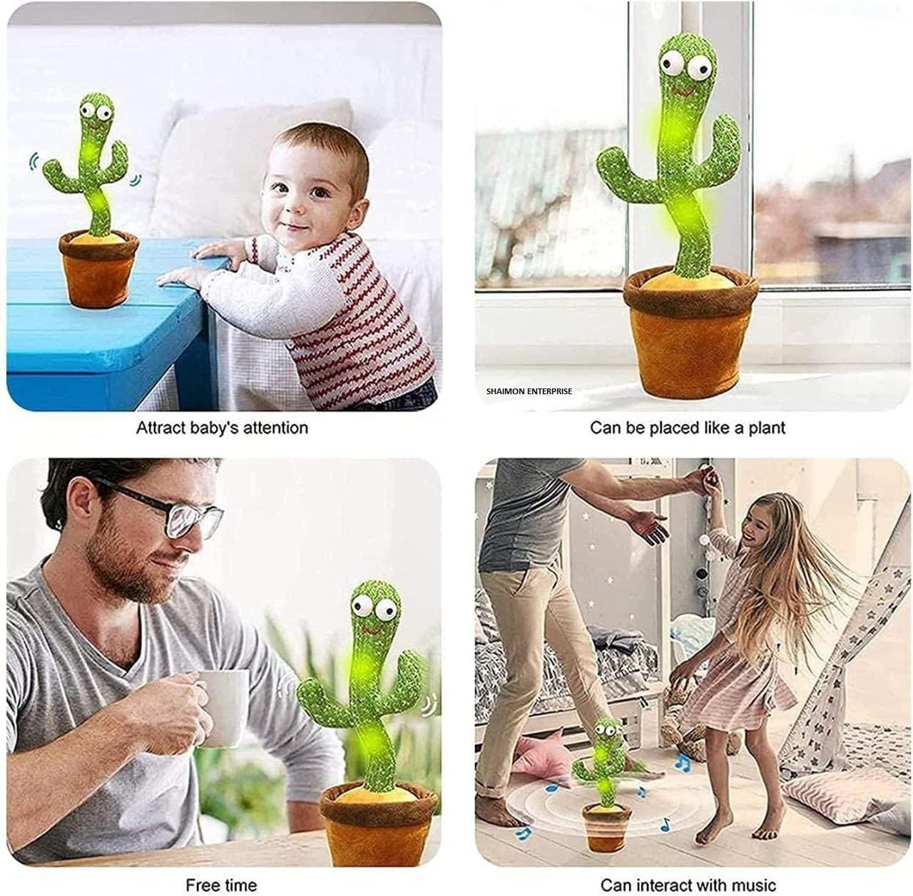 LED Musical Dancing & Mimicry Cactus Toy - NuroHub