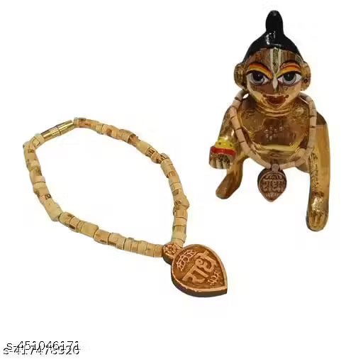 tulsi locket mala & Vejayanti locket mala (pack of 4) specially for laddu gopal ji, Radha ji (0 no. to 5 no.)|