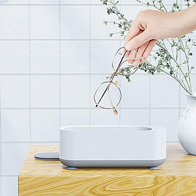 Household Mini Portable Ultrasonic Vibration Cleaning Machine for Jewelry Glasses - NuroHub