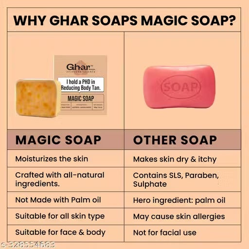GHAR SOAPS MAGIC SOAP 100 GM