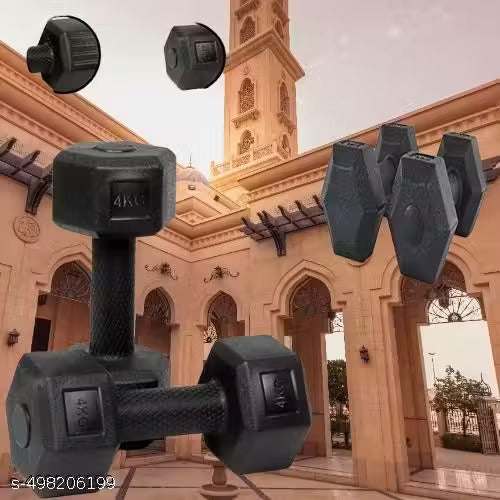 DEEP FITNESS 4 + 4 = 8 KG DUMBBELL SET L