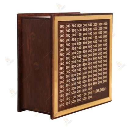 Wooden Savings Challenge Piggy Bank - NuroHub