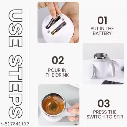 Automatic Magnetic Stirring Coffee Mug