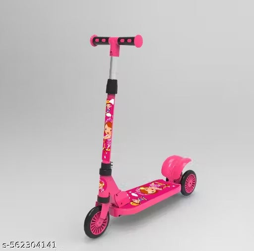 Rocket Racer LED Scooter for Kids 3-12 Years, Kids Scooter with 40MM Led Lights in PP+PU