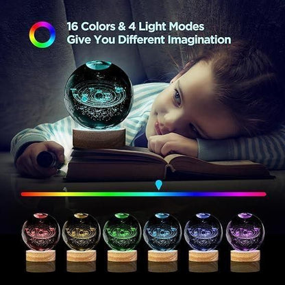 3D Crystal Lamp Ball(Assorted Design) - NuroHub