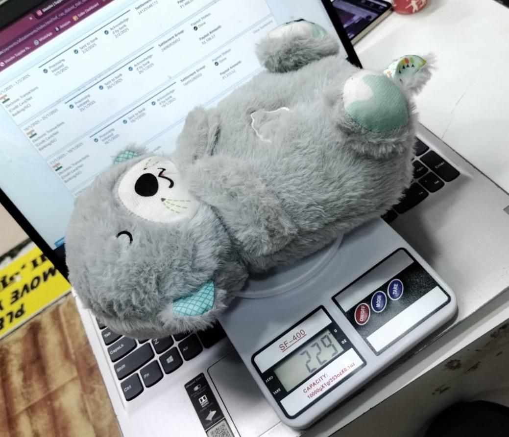 Breathing Teddy Bear with Soothing Music, Comfort Plush - NuroHub