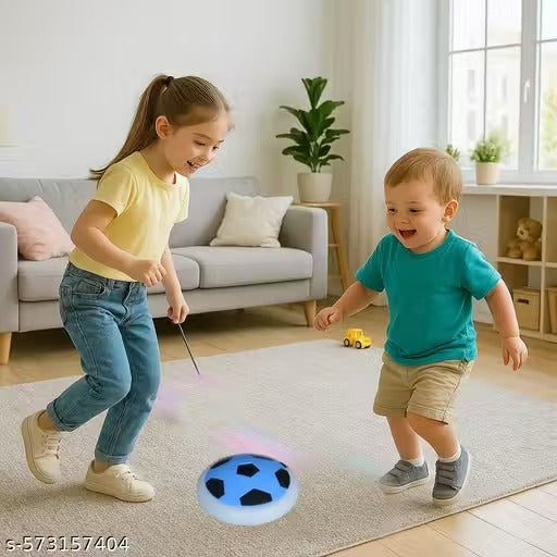 Blue Rechargeable Hover Football Toy for Kids