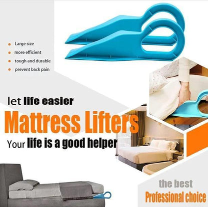 Mattress Lifter Bed Making & Change Bed Sheets Instantly helping Tool ( 2 pc ) - NuroHub