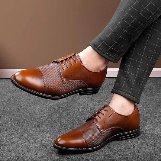 Men's Formal Shoes Brown - NuroHub