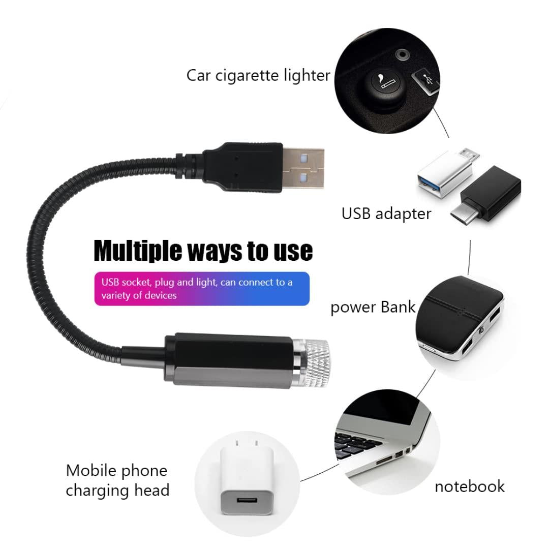 Car USB Light Projector - NuroHub