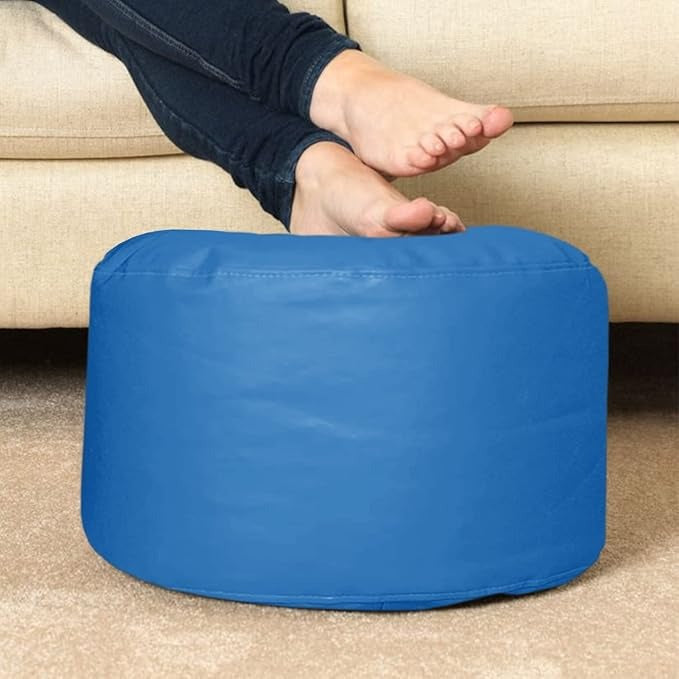 🛋️ SHIRA 24 – 4XL Bean Bag Cover with Footrest &amp; Cushion (With Beans)
