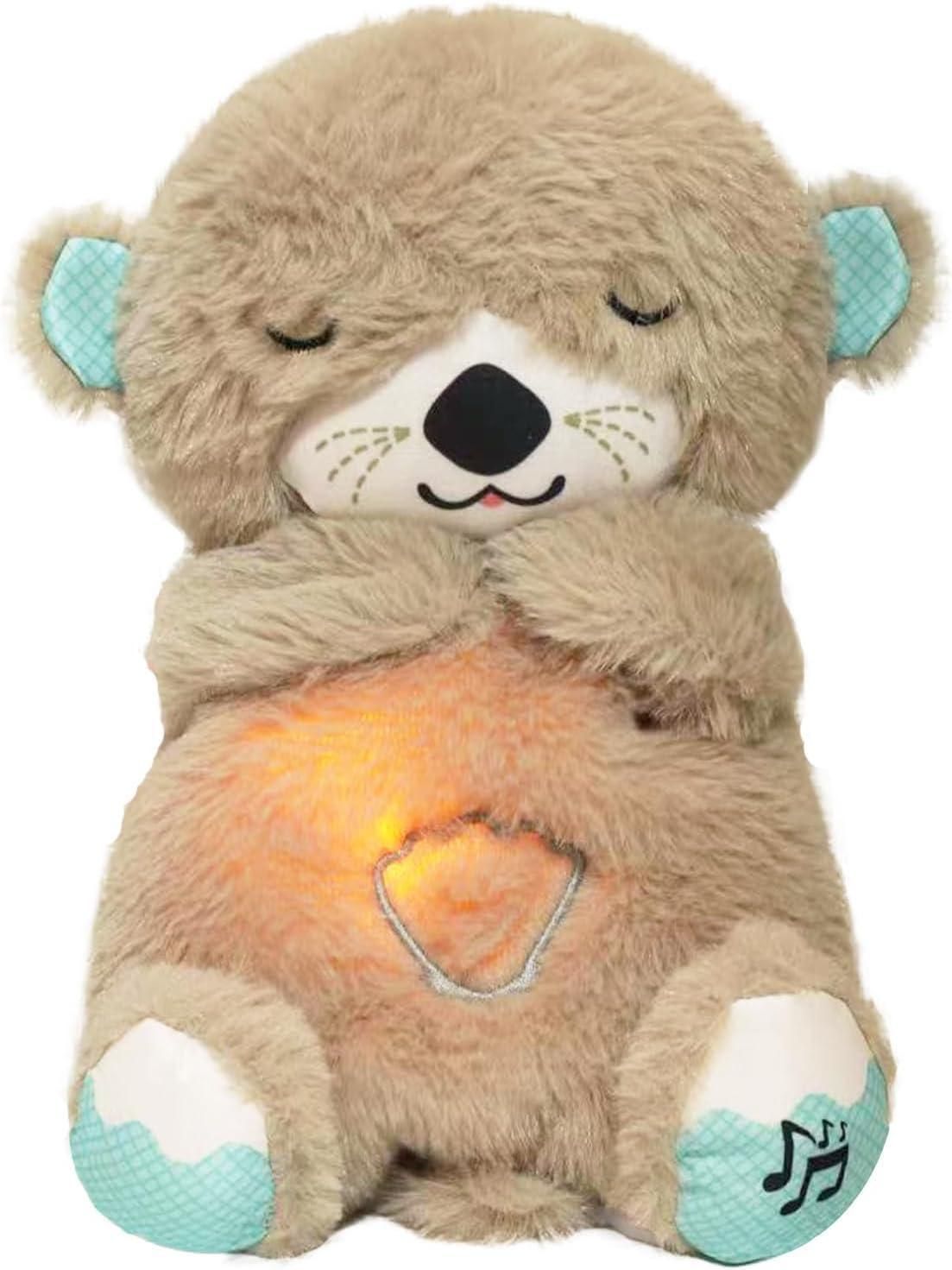 Breathing Teddy Bear with Soothing Music, Comfort Plush - NuroHub