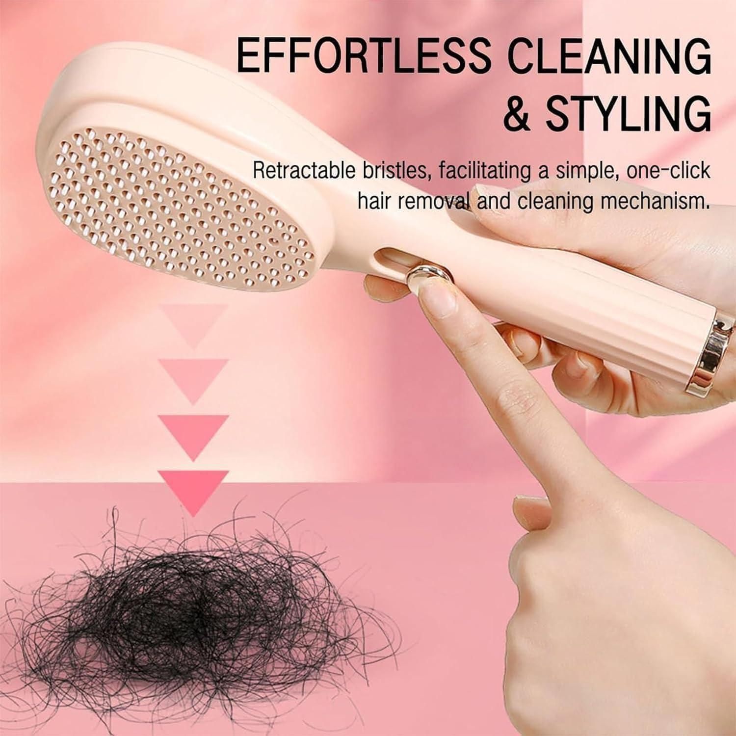 Scalp Massage Comb with Retractable Bristle - NuroHub