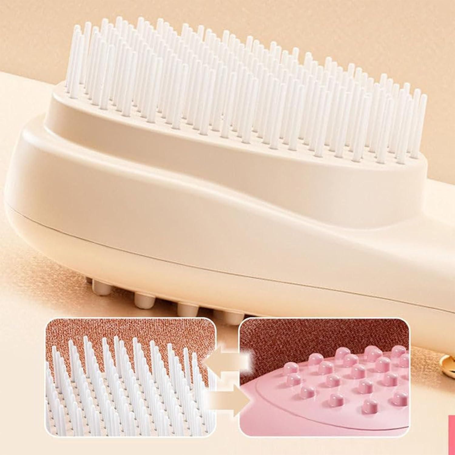 Scalp Massage Comb with Retractable Bristle - NuroHub