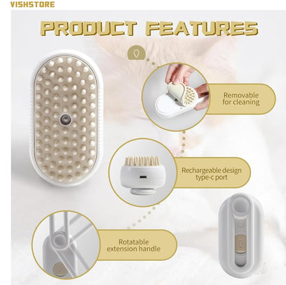 Steam Brush for Dog/Cat - NuroHub
