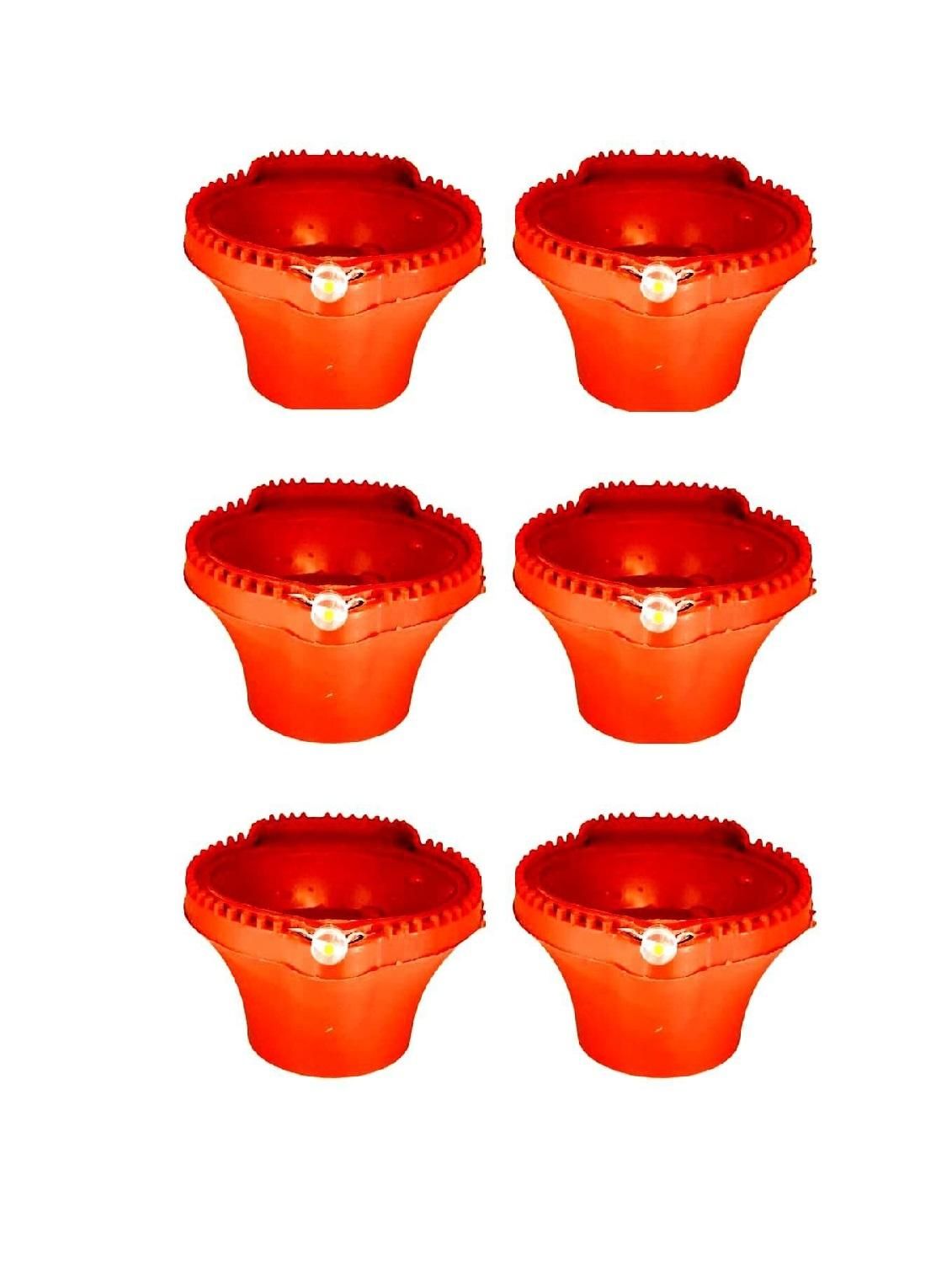 LED Light Water Sensor Diyas Plastic with, Ambient Lights, (Pack of 6/12/18/24) - NuroHub