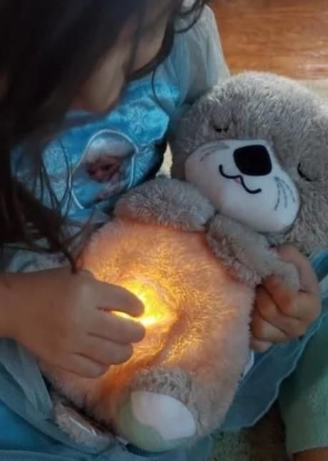 Breathing Teddy Bear with Soothing Music, Comfort Plush - NuroHub