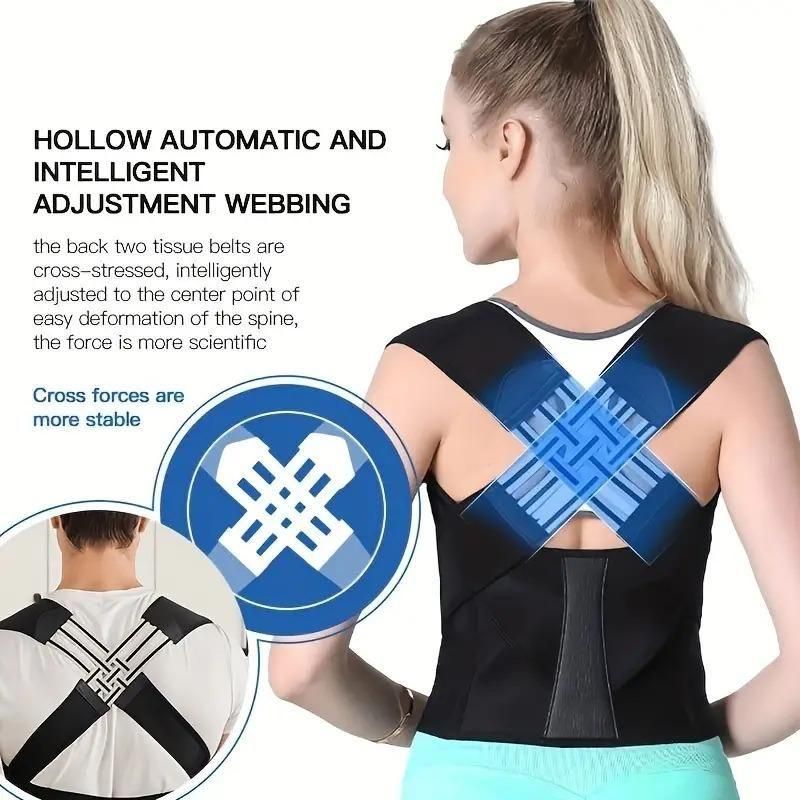 Adjustable Back Posture Corrector/ Slouching Relieve Pain Belt Women Men - NuroHub