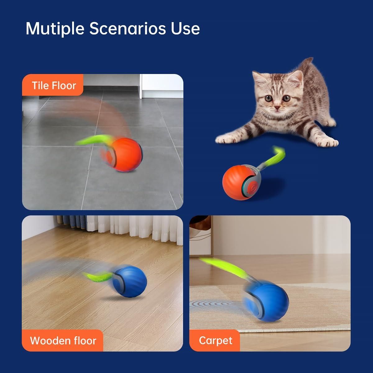 Rolling Ball Cat Toy - NuroHub
