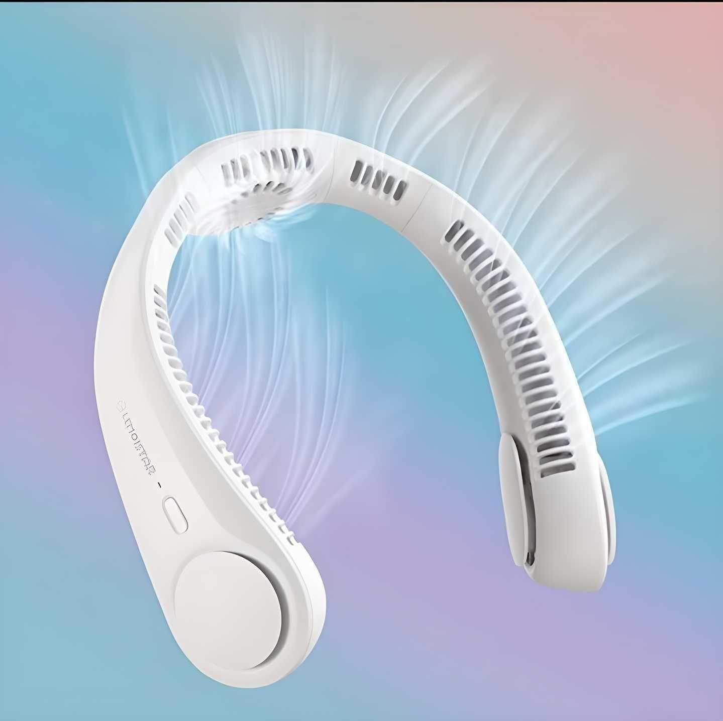 Portable Bladeless Hanging Rechargeable Neck Fan - NuroHub