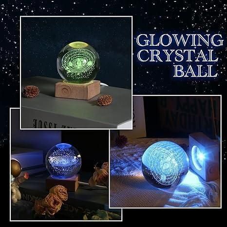 3D Crystal Lamp Ball(Assorted Design) - NuroHub