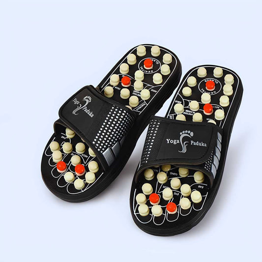 Acupressure and Magnetic Therapy Paduka Slippers for Full Body Blood Circulation For Men and Women - NuroHub