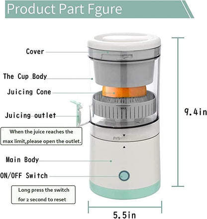Electric Citrus Juicer : Ideal for juicing halved citrus fruits - NuroHub