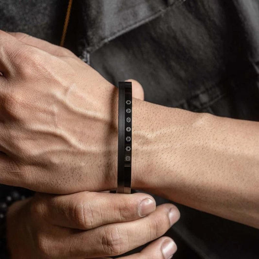 Balance 7 Chakra Kada Bracelet For Men - NuroHub