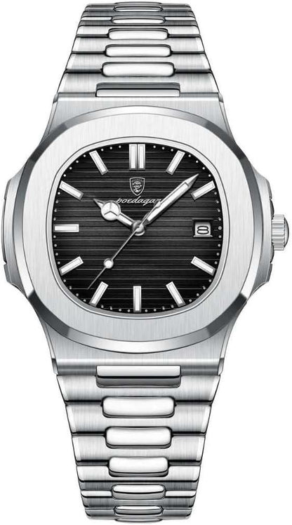 Luxury Stainless Steel Watch - NuroHub