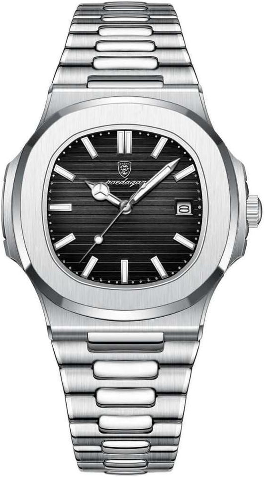 Luxury Stainless Steel Watch - NuroHub