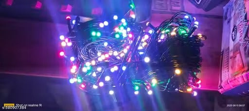 Real Essentials 50 Meter Led String Serial Light, Diwali Ladi Light, Light
