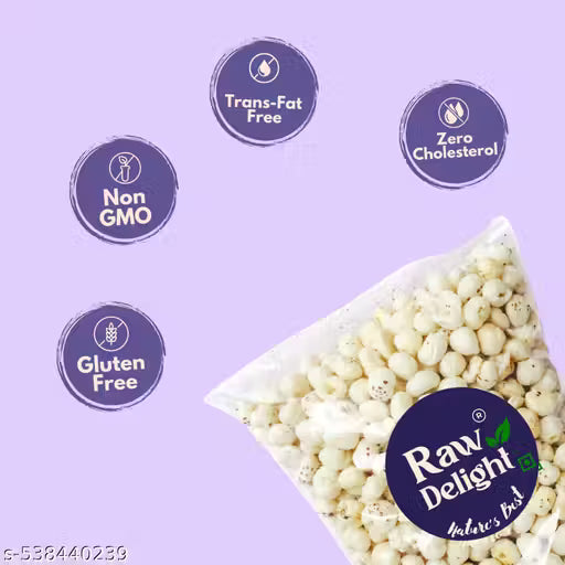 Raw Delight Phool Makhana 70G | Fox nut | Lotus seeds Premium quality