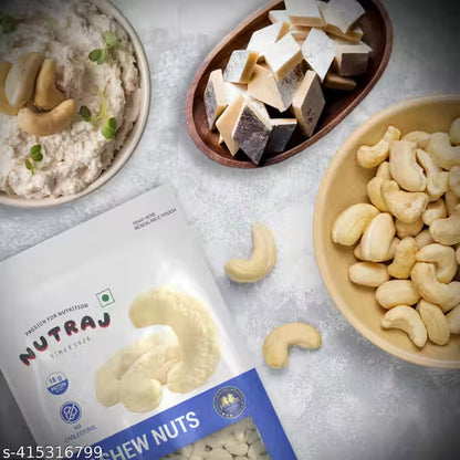 Nutraj Whole Cashew Nuts 200g