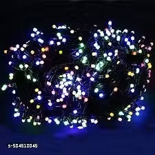 50 Meter Led String Serial Light, Diwali Ladi Light, Jhalar Light, Rice Light with 7 Modes