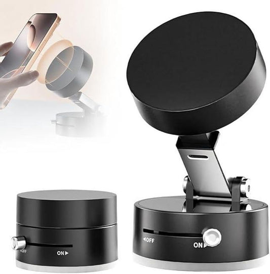 Vacuum Magnetic Suction Phone Holder - NuroHub